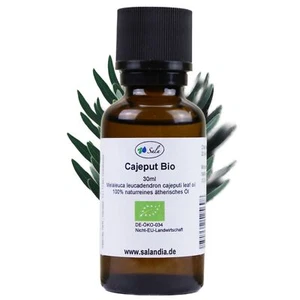 Sala Cajeputöl Aroma ätherisches Öl naturrein BIO - zum Verzehr - 30 ml - Bild 1 von 7