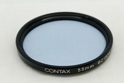 CONTAX 55mm B2 ( 82A ) SkyBlue Filter  Made in Japan   - Image 1 of 2