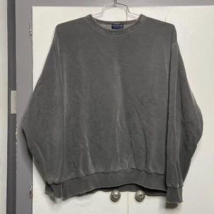 Vintage Sachbuch Rundhalsausschnitt Sweatshirt Herren Large grau kanadische Klassiker Baumwolle - Bild 1 von 5