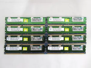 64GB (8x8GB) Nanya NT8GC72B4NB1NK-CG PC3-10600R DDR3 ECC Registered Server RAM - Picture 1 of 4