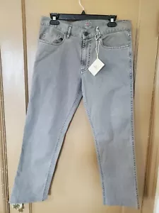 Faherty Comfort Twill Pants Mens 31 x 27 5 Pocket light grey NWT - Picture 1 of 2