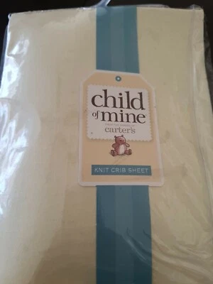 NUEVO CON ETIQUETAS SÁBANA UNISEX DE COLECCIÓN CARTERS CHILD OF MINE PUNTO AMARILLO CUNA NIÑO PEQUEÑO  Foto 1 de 4