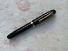 Vintage Ban-ei Japanese Eyedropper Fountain Pen 14K 350 GK Nib Restored 1