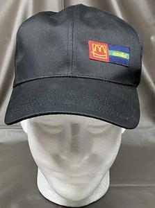De colección McDonald's Uniforme Sombrero Gorra de Béisbol Adulto Snapback y Sonrisa Logo - Imagen 1 de 8