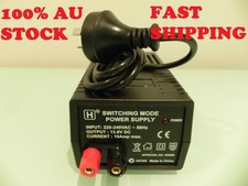 HW International - 13.8V DC Regulated, 10Amp (Auto Adjusted) Power Supply