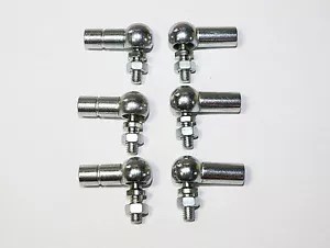 Kugelköpfe Kugelpfannen 6 x Gasgestänge Vergaser Drosselklappen Solex Weber - Bild 1 von 1