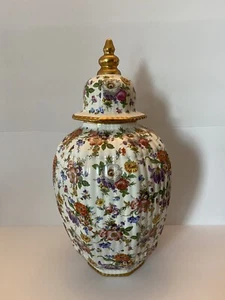 Barattolo di zenzero raro, vintage, Boch Freres, Belgio. - Foto 1 di 5