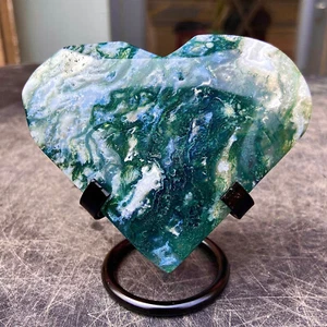 259G Natural Polishing Water Grass Agate Quartz Crystal Spiritual Healing Love - Picture 1 of 15