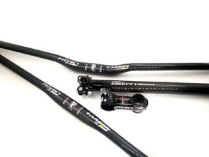 WCS bicycle 3k carbon fiber MTB Rennrad 31,8 mm handlebar / stem / seatpost