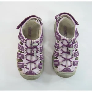 Sandalias deportivas Khombu activas lila púrpura agua senderismo niñas zapatos 12 - Imagen 1 de 6