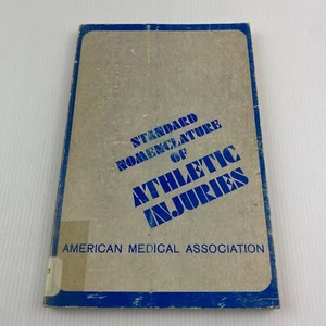 Standard Nomenclature Of Athletic Injuries - American Medical Association - RARE - Picture 1 of 22