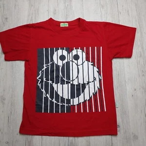 Sesame Street 2004 Elmo Graphic Kids T-Shirt Vintage Tee Y2K Size Large Red - Picture 1 of 6