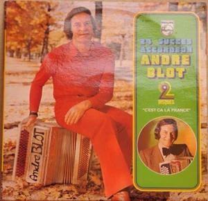 ANDRE BLOT -24 SUCCES ACCORDEON- 2 X LP 1974 FRENCH LP - Picture 1 of 8