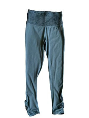 Free People Movement Womens High Waist Smock It To Me Yoga Leggings Size S Green - Image 1 of 4