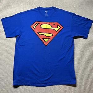 DC Comics Superman T-Shirt Herren XL Schild Logo Größe XL - Bild 1 von 5