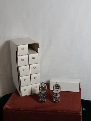 Tubo de vacío IBM 6J6 de colección - Nuevo de Lote Antiguo - Sin probar -  Foto 1 de 4