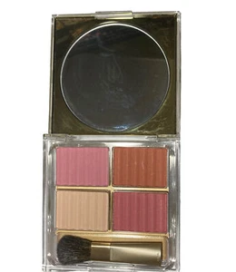 ESTEE LAUDER Petal/Nectar/Transparent/Pink Kiss Deluxe All-Over Face Compact - Picture 1 of 4