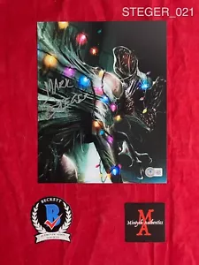 ¡FOTO FIRMADA POR MARK STEGER 8x10 AUTOGRAFIADA! ¡DEMOGORGON! ¡COSAS EXTRAÑAS! ¡BECKETT! - Imagen 1 de 1
