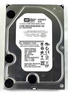 Disco duro Western Digital WD5002ABYS-01B1B0 - 500 GB 7,2 K RPM SATA II 3,5" - Imagen 1 de 1