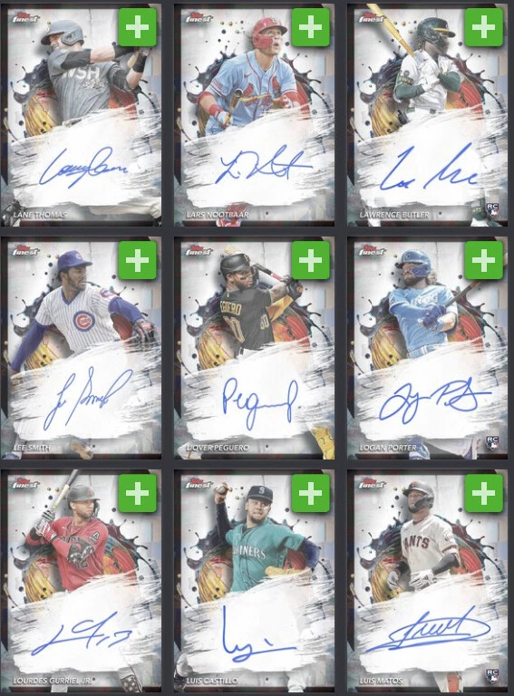 [DIGITAL] Topps Bunt - Topps Finest 24 S1 - Signature - Pick - Image 1 of 1