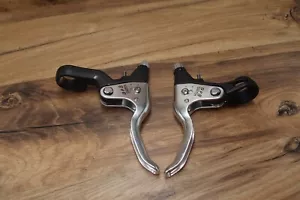 brake levers DIA TECH DP 8 by Dia Compe Synchro Shift 3-Finger 22.2 mm NOS - Picture 1 of 7