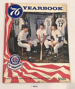 Detroit Tigers 75th Anniversary '76 Jahrbuch Magazin Baseball - Bild 1 von 2