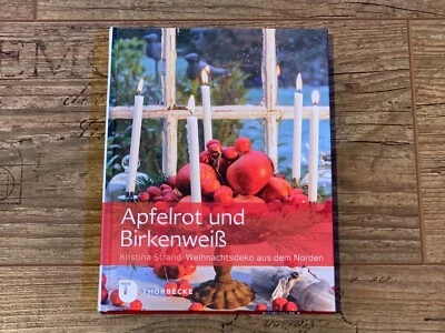 Apfelrot & Birkenweiß - Weihnachtsdeko aus dem Norden - wie neu - Bild 1 von 2