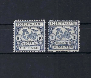 REGNO 1828 BEI RECAPITI AUT. Stemma in Ovale 10 Cent Valore Nuovo MH Sas.ne 70 E - Foto 1 di 1