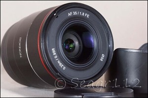 Rokinon (Sony E Mount) AF 35mm f/1.8 FE Prime Lens - Near Mint