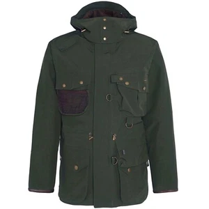 Barbour Heritage Dry Fly Waterproof Jacket Men’s Size M Medium Sage BNWT - Picture 1 of 10