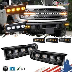 Luces de circulación diurna intermitente LED DRL para Ford Bronco Raptor 2021-2024 - Imagen 1 de 13