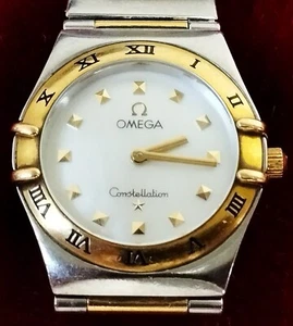 MONTRE OMEGA CONSTELLATION MY CHOICE. ACIER. OR 18 K. N. 584 23874. SUISSE. XXE - Picture 1 of 1
