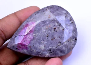 Natural HUGE Red Ruby 513.30 Ct Pear Certified Untreated Earth-Mined Gemstone - Picture 1 of 7