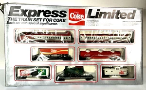 EXPRESS LIMITIERTES 2 HO Zugset für Koks mit Gleisen & Trafo Neu aus altem Lagerbestand! - Bild 1 von 13