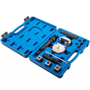 Mobiles hydraulisches Bördelgerät für Bremsleitungen 18-teilig Werkzeug Kit - Bild 1 von 7