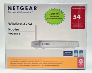 Netgear WGR614 WLAN Wireless-G Router - Neu - Afbeelding 1 van 2