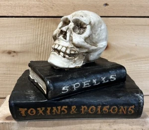 Halloween Tabletop Decor: Book of Spells and Toxins & Poisons - Picture 1 of 12
