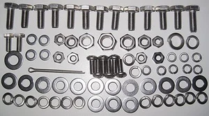 MG Midget Sprite Bonnet fitting Kit (Stainless Steel). - Picture 1 of 1