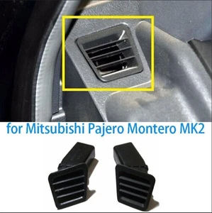 Pair Left Right Dash Heater-Defroster Air Vent for Mitsubishi Pajero Montero MK2 - Picture 1 of 3