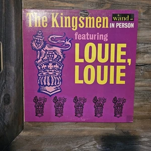 The Kingsmen in Person featuring Louie, Louie vinyl record Wand 657  - Imagen 1 de 3