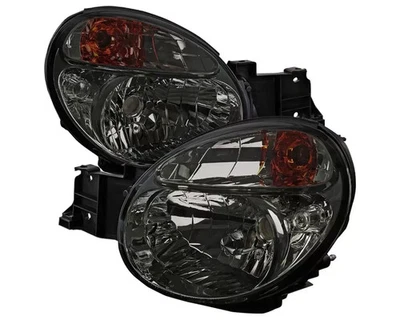 Se adapta a 02-03 Subaru Impreza WRX STI Euro OE Estilo Faros Cromo Ahumado Foto 1 de 2