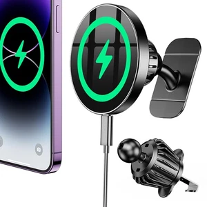 for Magsafe Car Mount Charger【100% Stable】 15W Magsafe Car Charger Magnetic P... - Picture 1 of 9