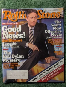 Rolling Stone Magazin 28. Oktober 2004 Daily Show John Stewart Bob Dylan  - Bild 1 von 5
