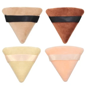 4 Piezas Polvo Puff Miss Maquillaje Algodón Triáguila Maquillaje Triángulo Triangular - Imagen 1 de 12