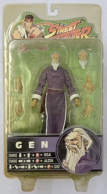 FIGURA DE ACCIÓN SOTA TOYS STREET FIGHTER ROUND 3 GEN VARIANTE ROJA 6" 2005 CAPCOM Foto 1 de 2