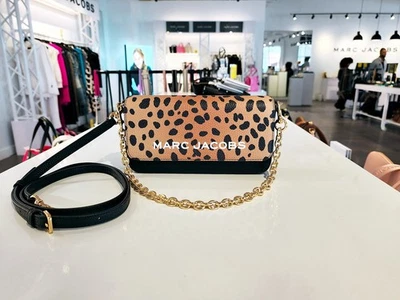 Mini Bolso Bandolera Bolso sin asas convertible con estampado de leopardo Marc Jacobs 3 en 1 Foto 1 de 4