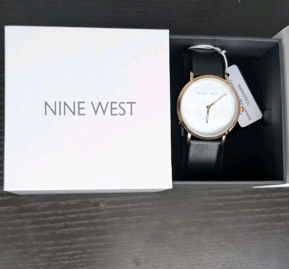 Reloj Mujer NINE WEST Cuarzo Analógico Batería Nueva Foto 1 de 1