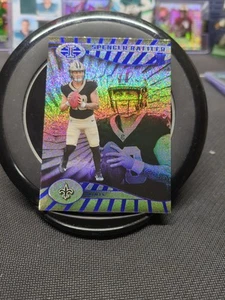 2024 Illusions Spencer Rattler Stardust Dots Trophy SP Rookie RC #62- NO Saints - Picture 1 of 5