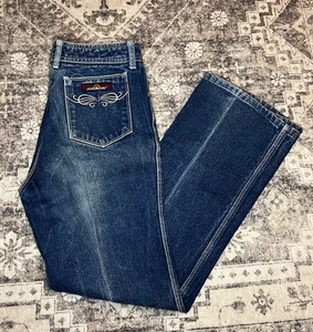 Jordache Vintage 80’s High Waisted Jeans  White Stitching Horsehead Logo 30x29 - Picture 1 of 9