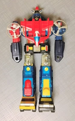 Vintage 1984 Bandai Voltron Dairugger GB-75 6in Diecast Toy Robot Japan Complete - Image 1 of 4